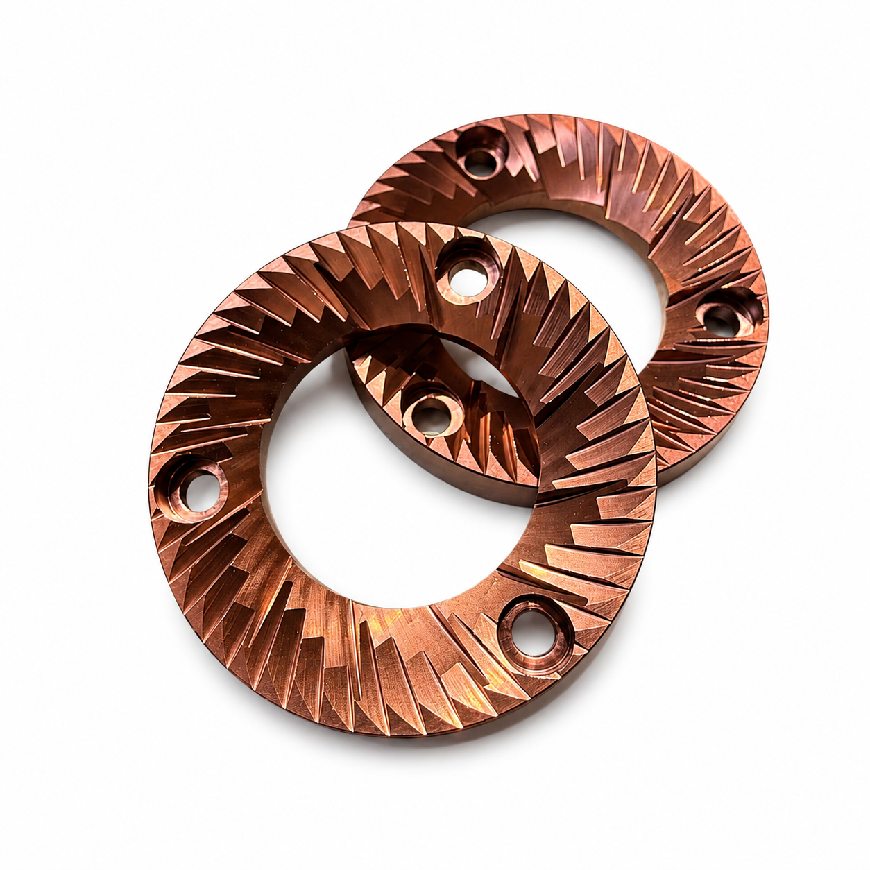 54mm Red titanium burrs for the DF54 Coffee Grinder