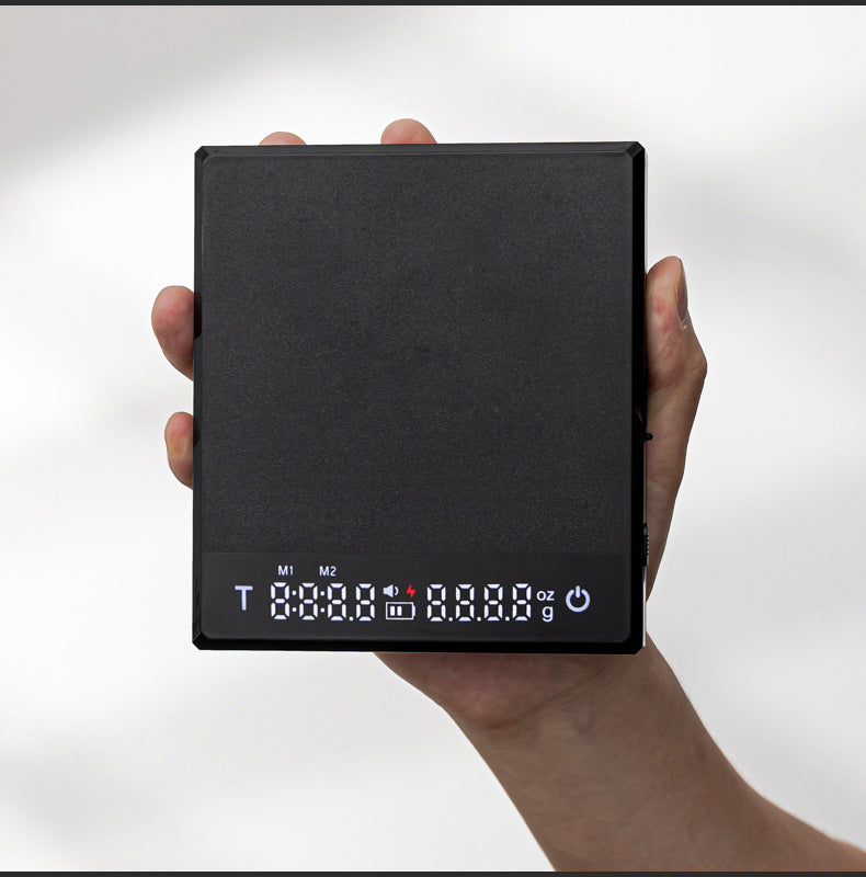 Brew &amp; Espresso Coffee Scale with Timer (140 × 124mm)