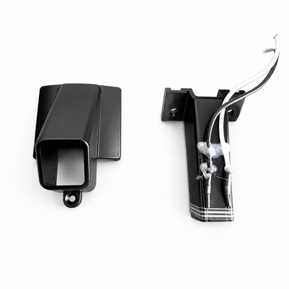 Replacement V4 Exit chute for the DF54 Coffee Grinder in black