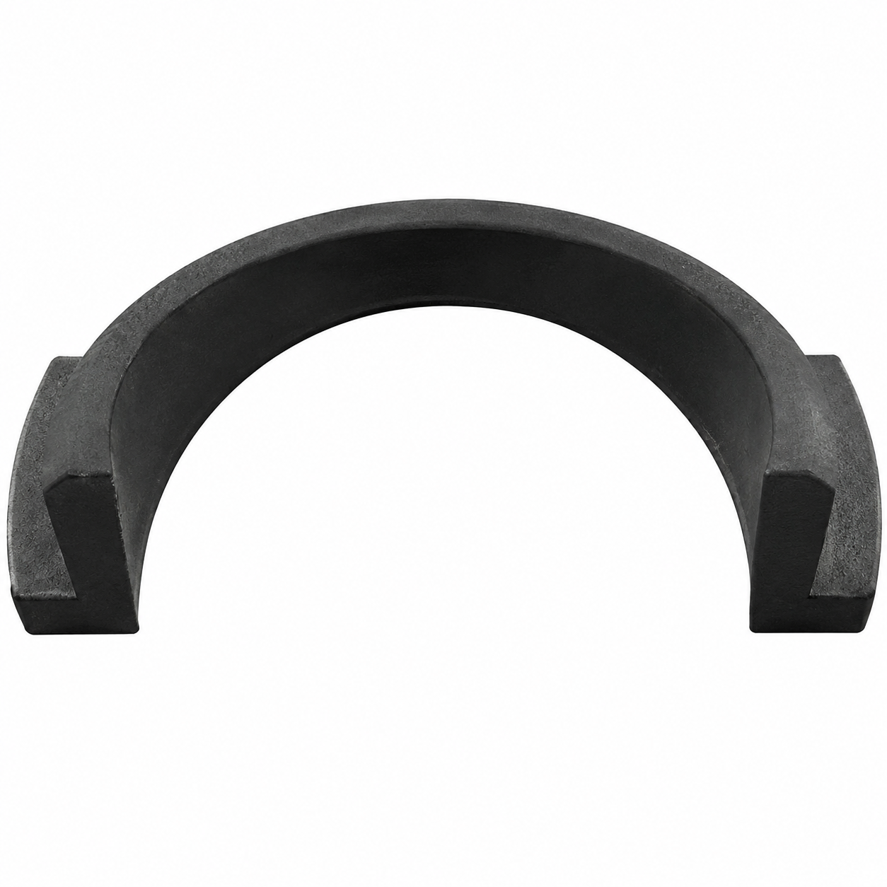 Black portafilter angled rubber adapter for DF54 and DF64 Gen 2 coffee grinders