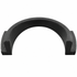 Black portafilter angled rubber adapter for DF54 and DF64 Gen 2 coffee grinders