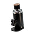 Black DF64 Gen 2 Coffee grinder with wooden lid on a white background