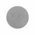 Round stainless steel mesh espresso puck screen with fine mesh surface on a white background - Grind Logic