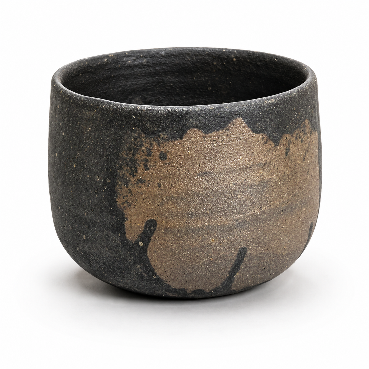 Hechimon Shigaraki Cup – Kiln Black (300ml)