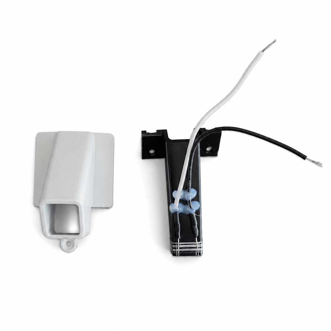 White replacement V4 exit chute for DF54 Coffee Grinder