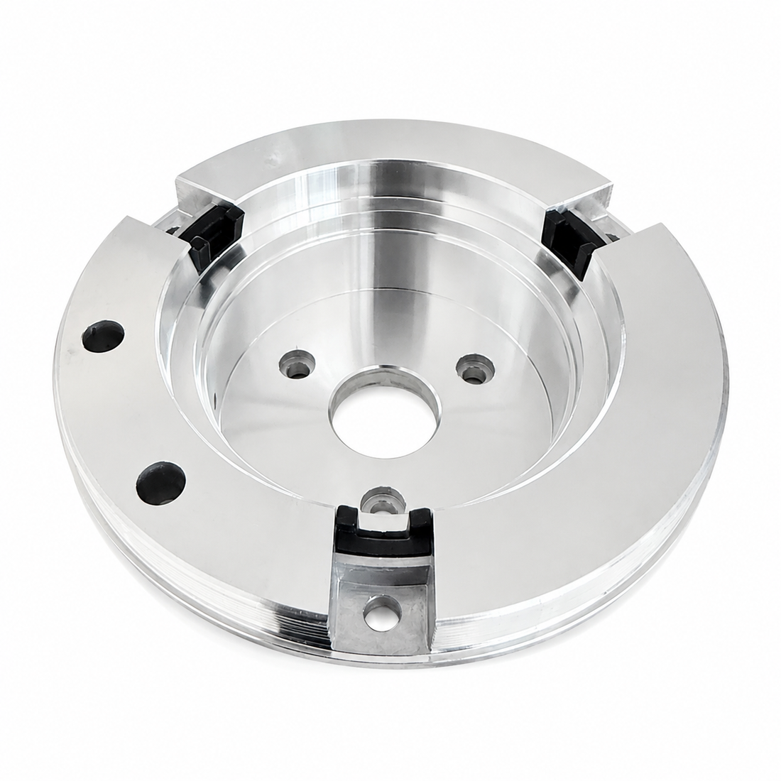 DF64 Gen 2 lower burr chamber shown from a front angled view