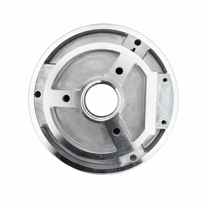 Underside view of the DF64 Gen 2 lower burr chamber - 